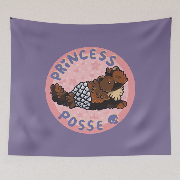 Item preview, Princess Posse Pink Circular Design  designed and sold by FrenchieBoops.