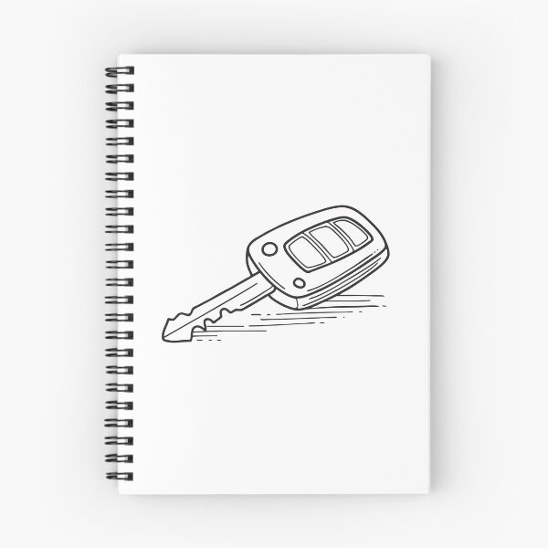 Item preview, A small car key lying dropped on the ground designed and sold by rasagamastore.