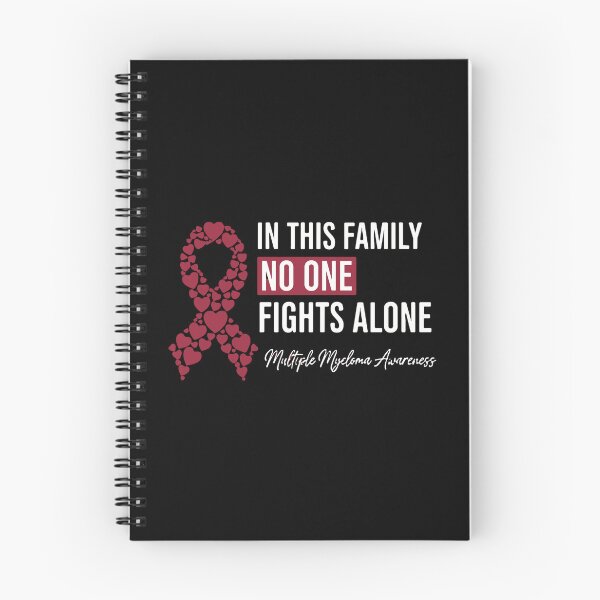 Item preview, In This Family No One Fights Alone Multiple Myeloma Awareness Support Family Cancer designed and sold by PopStars1993.