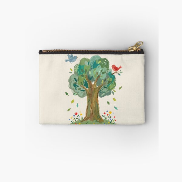 Item preview, Little Forest - Whimsical Boho Botanical Art with Birds 1 designed and sold by Pasteltone.