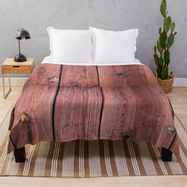 Item preview, Rustic Red Mahogany Timber Wood Planks with Resin Knots designed and sold by NorthWild.