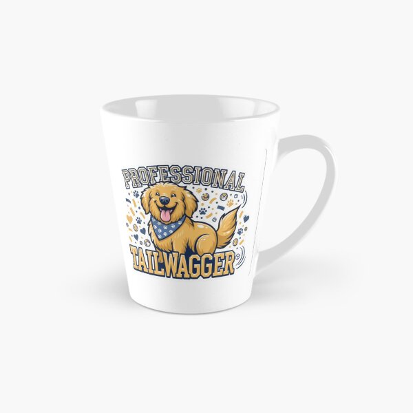 Item preview, Professional Tail Wagger Funny Golden Retriever Dog Lover Gift designed and sold by ClaussShop.