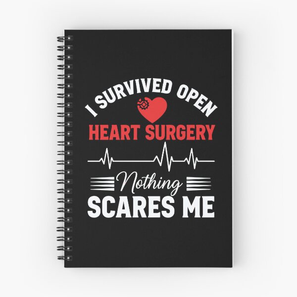 Item preview, I Survived Open Heart Surgery Nothing Scares Me Heart Surgery Patient Survivor designed and sold by PopStars1993.