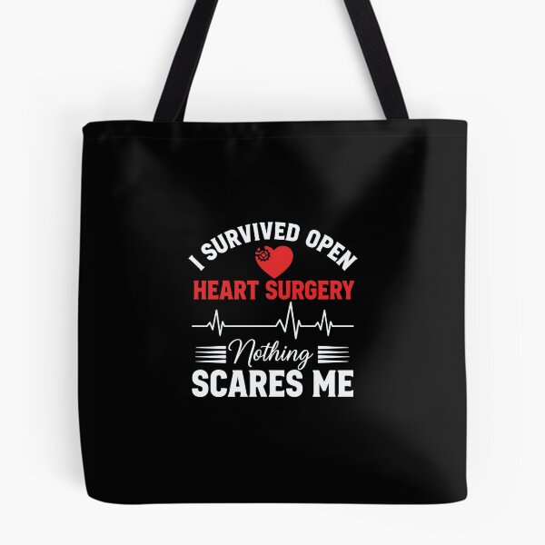 Item preview, I Survived Open Heart Surgery Nothing Scares Me Heart Surgery Patient Survivor designed and sold by PopStars1993.