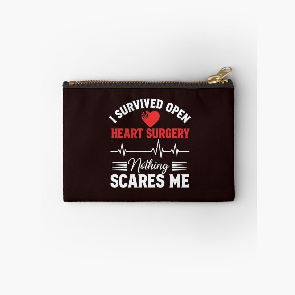 Item preview, I Survived Open Heart Surgery Nothing Scares Me Heart Surgery Patient Survivor designed and sold by PopStars1993.