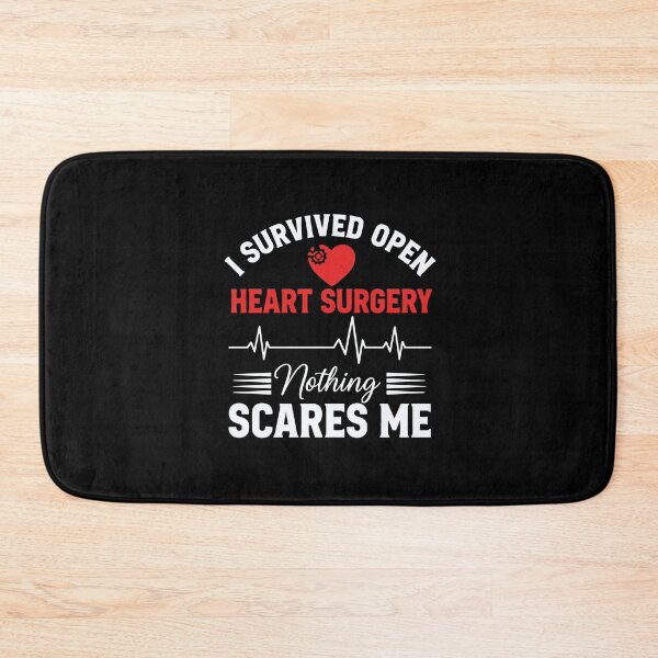 Item preview, I Survived Open Heart Surgery Nothing Scares Me Heart Surgery Patient Survivor designed and sold by PopStars1993.