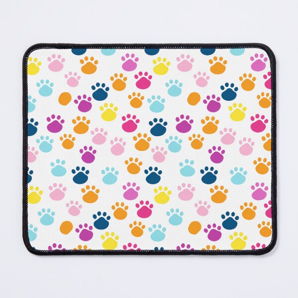 Item preview, Colorful Paw Print Patterns designed and sold by calypso-designs.