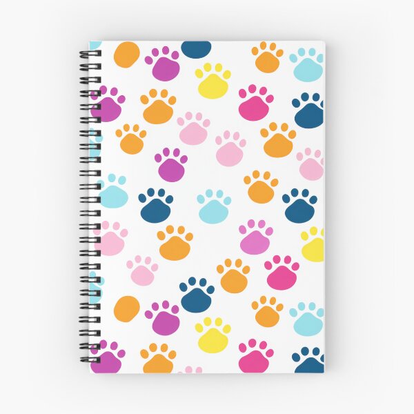 Item preview, Colorful Paw Print Patterns designed and sold by calypso-designs.