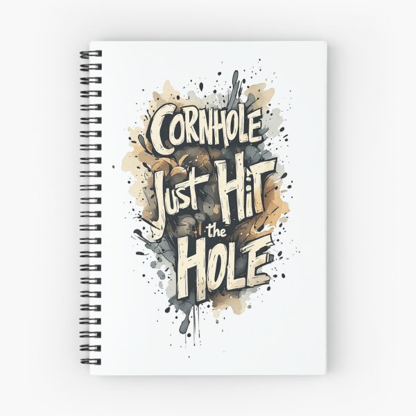 Item preview, CORNHOLE JUST HIT THE HOLE designed and sold by Poppflix-TM.