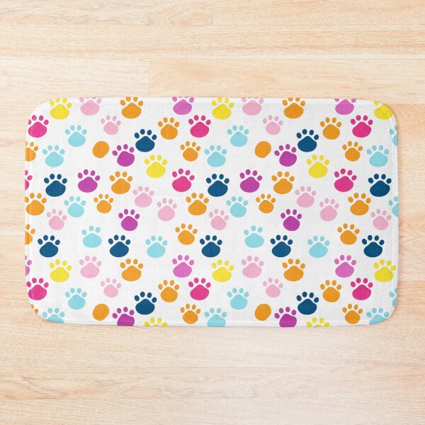 Item preview, Colorful Paw Print Patterns designed and sold by calypso-designs.