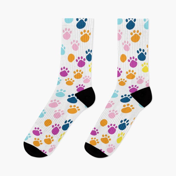 Item preview, Colorful Paw Print Patterns designed and sold by calypso-designs.