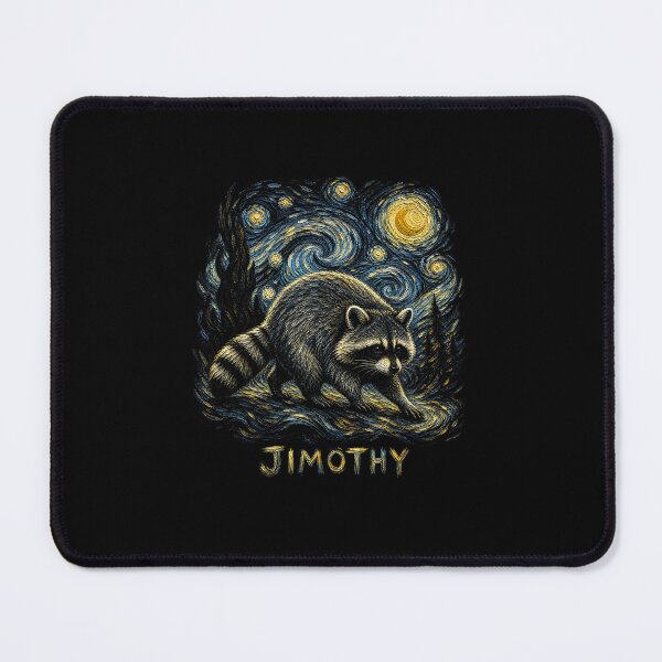 Item preview, Jimothy Raccoon Van Gogh Starry Night designed and sold by MatherFisher.