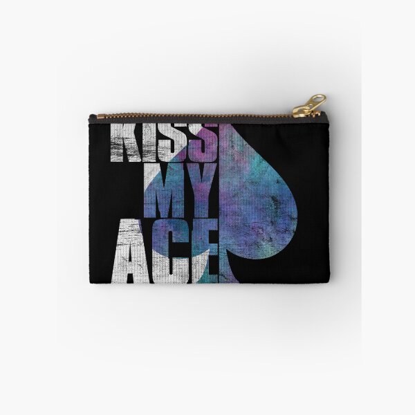 Item preview, Kiss My Ace Funny Card Player Pun designed and sold by spellmadebylee.