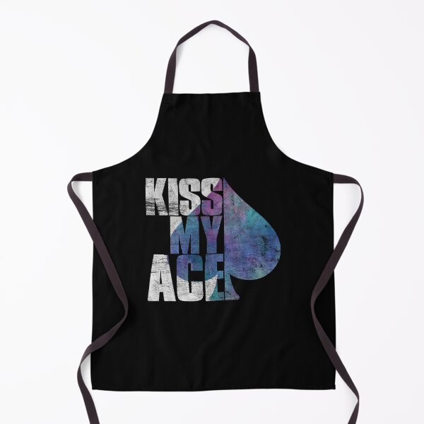 Item preview, Kiss My Ace Funny Card Player Pun designed and sold by spellmadebylee.