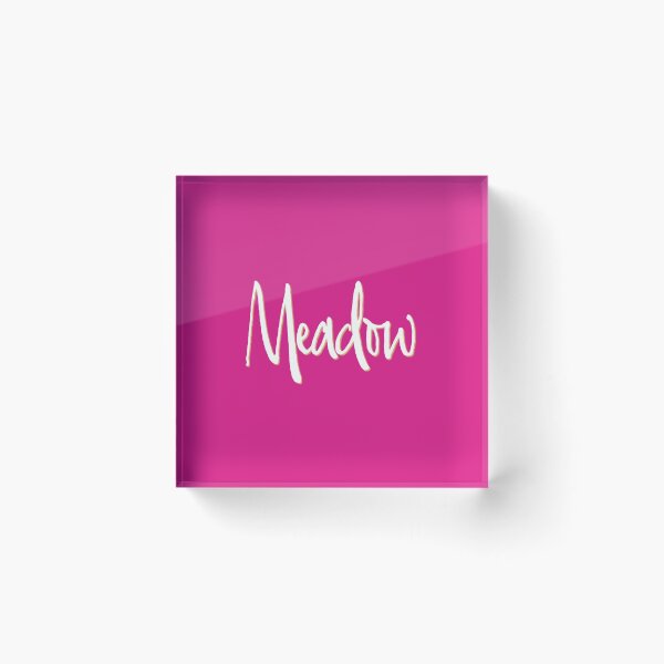 Item preview, MEADOW personalized type design designed and sold by CharlottePlaceArt.