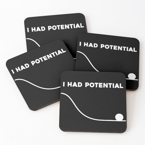 Item preview, I Had Potential Funny Quote Underachiever Humor Self Deprecating Life designed and sold by Hugosploosh.