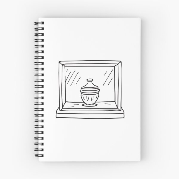 Item preview, A tiny urn positioned within a wooden cabinet designed and sold by rasagamastore.