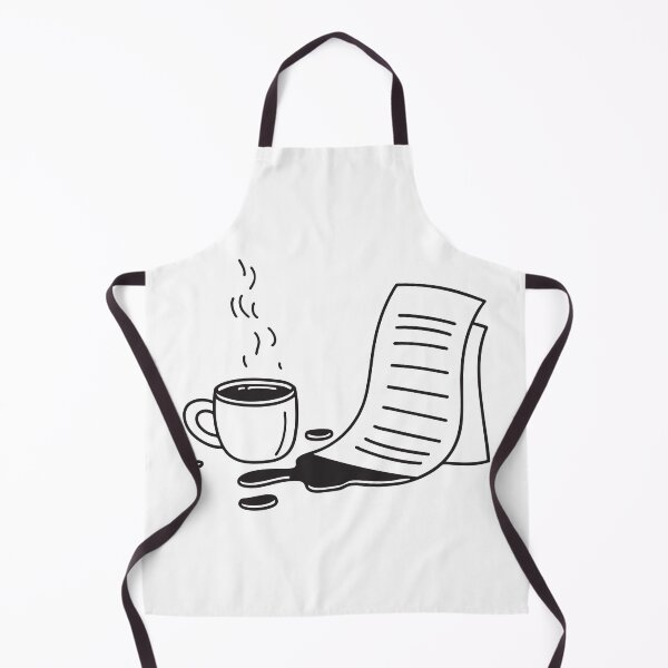 Item preview, A tipped coffee mug lying near a printed email page designed and sold by rasagamastore.