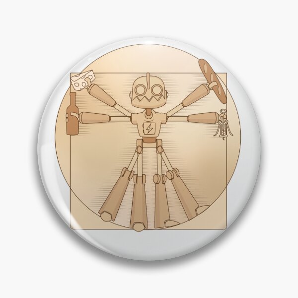 Item preview, Doombot — The Vitruvian Bot designed and sold by DoombotOfficial.