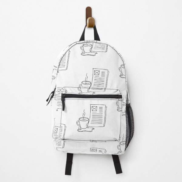 Item preview, A cup of coffee overturned beside an email printout designed and sold by rasagamastore.