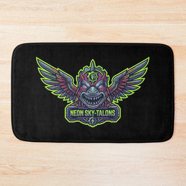 Item preview, Neon Sky-Talons Cyberpunk Mech Bird Esports Gaming Logo designed and sold by Altospecial.