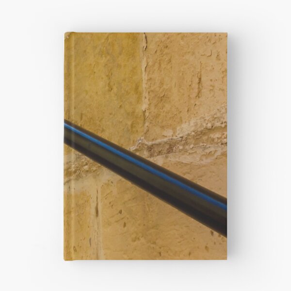 Item preview, Stone Staircase and Black Handrail Along Narrow Ancient Alleyway With Textured Sandstone Walls designed and sold by Nmallia.