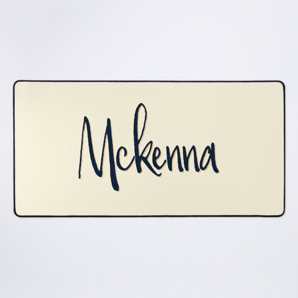 Item preview, MCKENNA personalized type design designed and sold by CharlottePlaceArt.