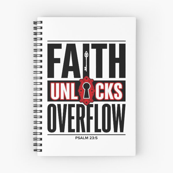 Item preview, Faith Unlocks Overflow Statement Design designed and sold by Zoetic_Designz.