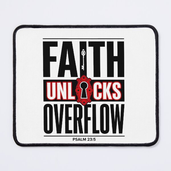 Item preview, Faith Unlocks Overflow Statement Design designed and sold by Zoetic_Designz.