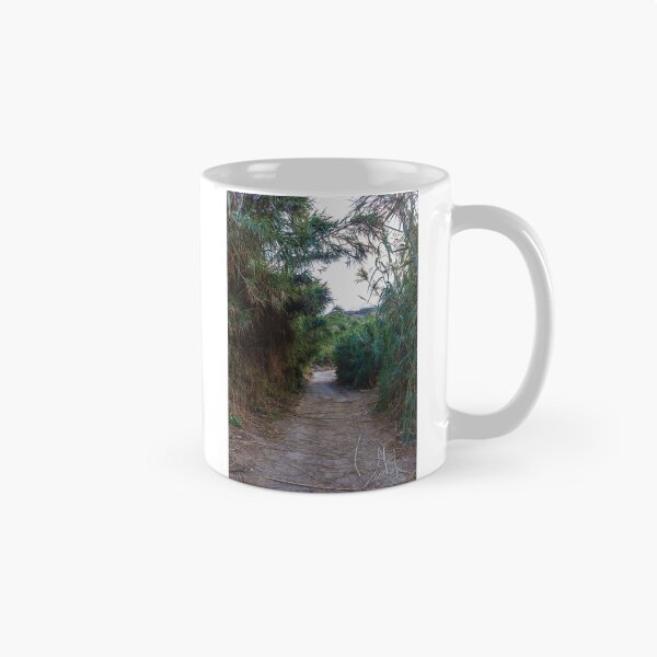 Item preview, Overgrown Reed Pathway Through Lush Vegetation Creating A Secluded Natural Trail And Green Tunnel designed and sold by Nmallia.