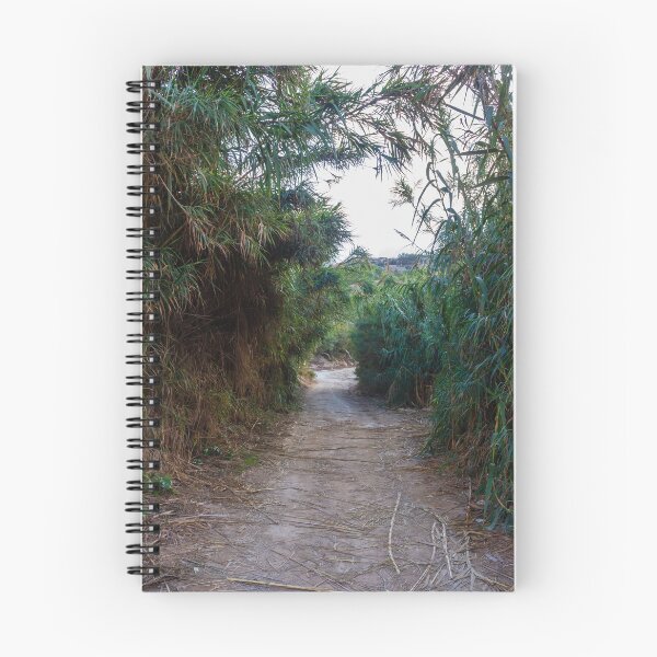 Item preview, Overgrown Reed Pathway Through Lush Vegetation Creating A Secluded Natural Trail And Green Tunnel designed and sold by Nmallia.