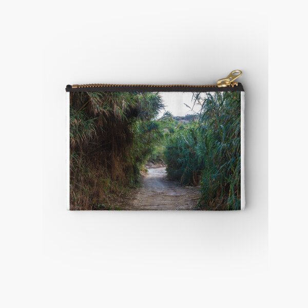 Item preview, Overgrown Reed Pathway Through Lush Vegetation Creating A Secluded Natural Trail And Green Tunnel designed and sold by Nmallia.