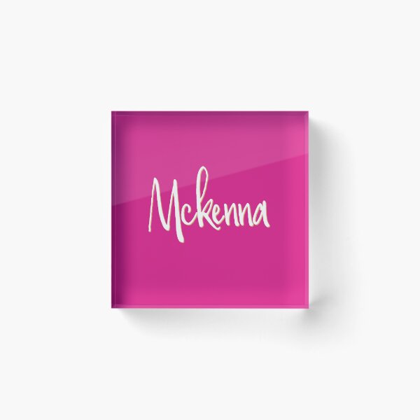 Item preview, MCKENNA personalized type design designed and sold by CharlottePlaceArt.