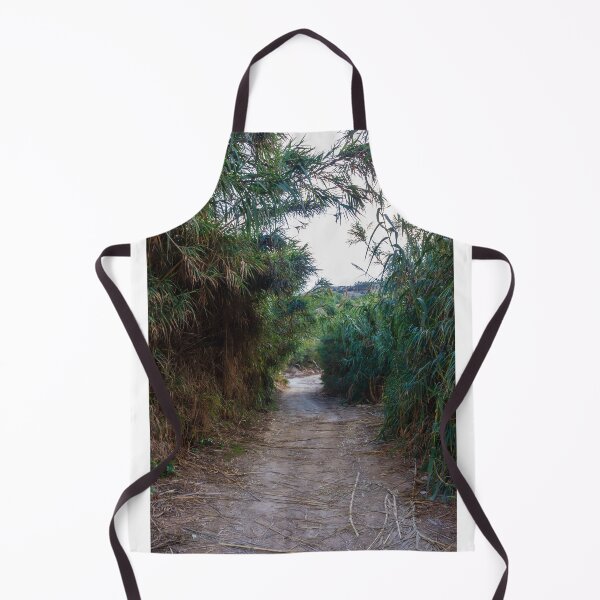 Item preview, Overgrown Reed Pathway Through Lush Vegetation Creating A Secluded Natural Trail And Green Tunnel designed and sold by Nmallia.