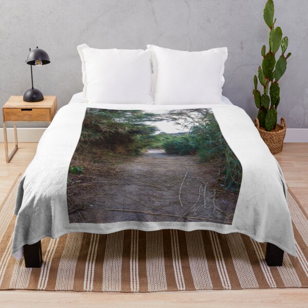 Item preview, Overgrown Reed Pathway Through Lush Vegetation Creating A Secluded Natural Trail And Green Tunnel designed and sold by Nmallia.