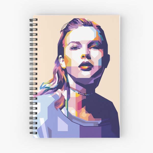 Item preview, Diva Taylor Swift Geometric Colorful WPAP Portrait designed and sold by Vicky021.