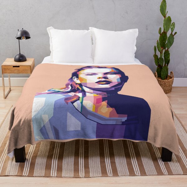 Item preview, Diva Taylor Swift Geometric Colorful WPAP Portrait designed and sold by Vicky021.