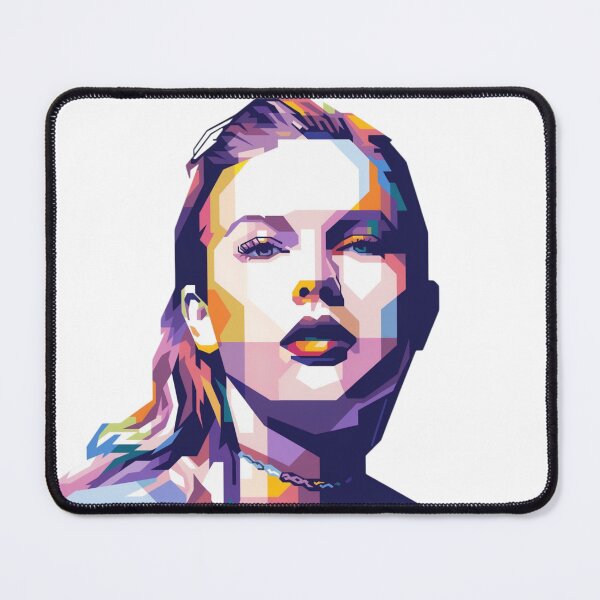 Item preview, Diva Taylor Swift Geometric Colorful WPAP Portrait designed and sold by Vicky021.