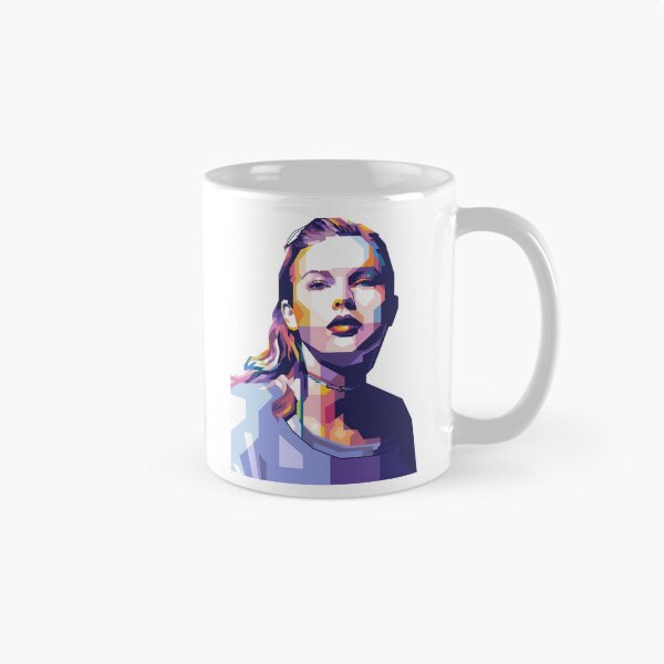 Item preview, Diva Taylor Swift Geometric Colorful WPAP Portrait designed and sold by Vicky021.