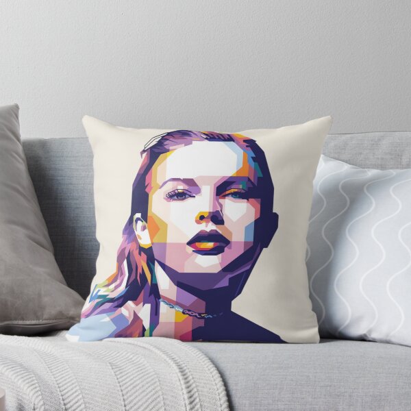 Item preview, Diva Taylor Swift Geometric Colorful WPAP Portrait designed and sold by Vicky021.