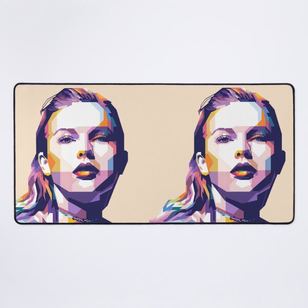 Item preview, Diva Taylor Swift Geometric Colorful WPAP Portrait designed and sold by Vicky021.