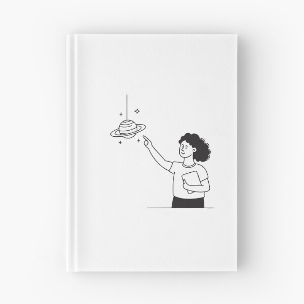 Item preview, A student gesturing toward Uranus on a solar system mobile designed and sold by rasagamastore.