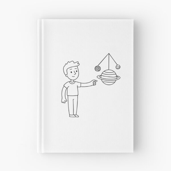 Item preview, A student pointing at the planet Uranus on a hanging display designed and sold by rasagamastore.