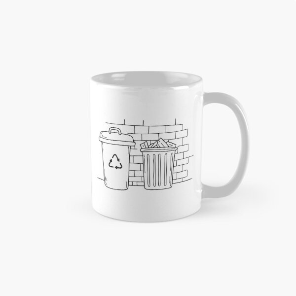 Item preview, A garbage bin located by a brick wall in an alley designed and sold by rasagamastore.