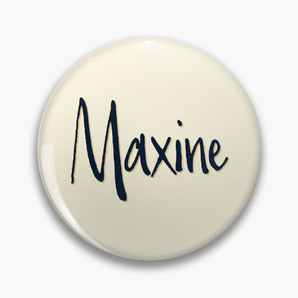 Item preview, MAXINE personalized type design designed and sold by CharlottePlaceArt.