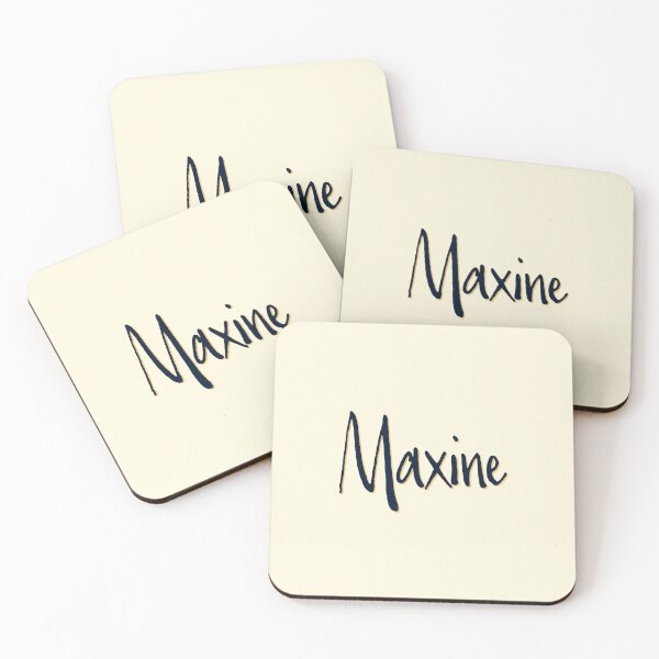 Item preview, MAXINE personalized type design designed and sold by CharlottePlaceArt.