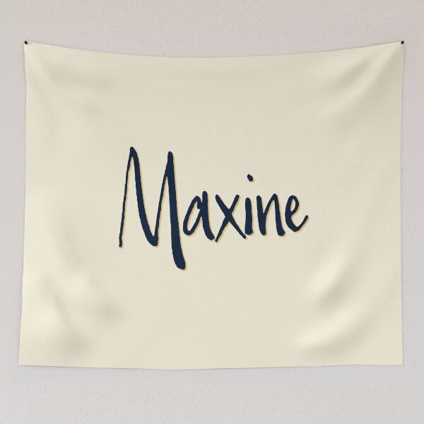Item preview, MAXINE personalized type design designed and sold by CharlottePlaceArt.