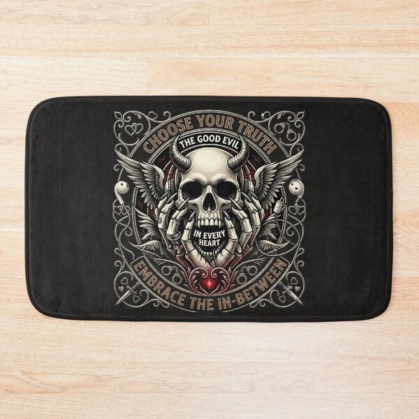 Item preview, Horned Cranium Handcuffs Winged Crest designed and sold by Voodoo Store Paranormal Collections.
