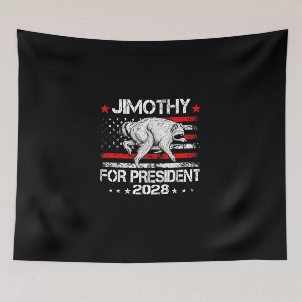 Item preview, Viral Raccoon Timothy Jimothy for President 2028 Funny Meme  designed and sold by MatherFisher.