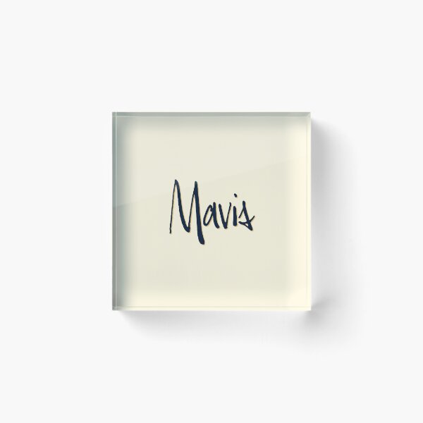 Item preview, MAVIS personalized type design designed and sold by CharlottePlaceArt.